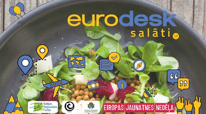 Eurodesk salātu plakāts