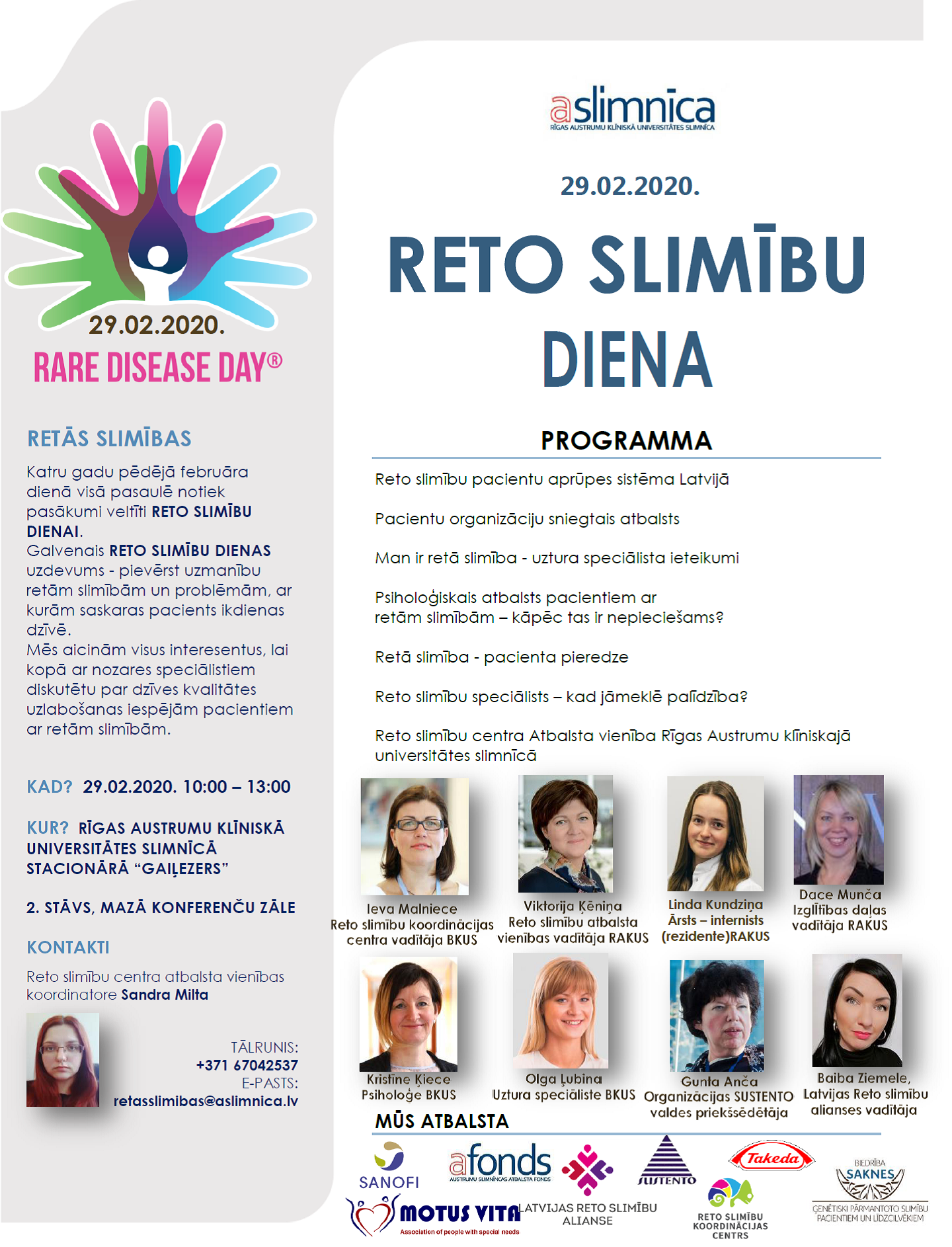 reto slimību programma