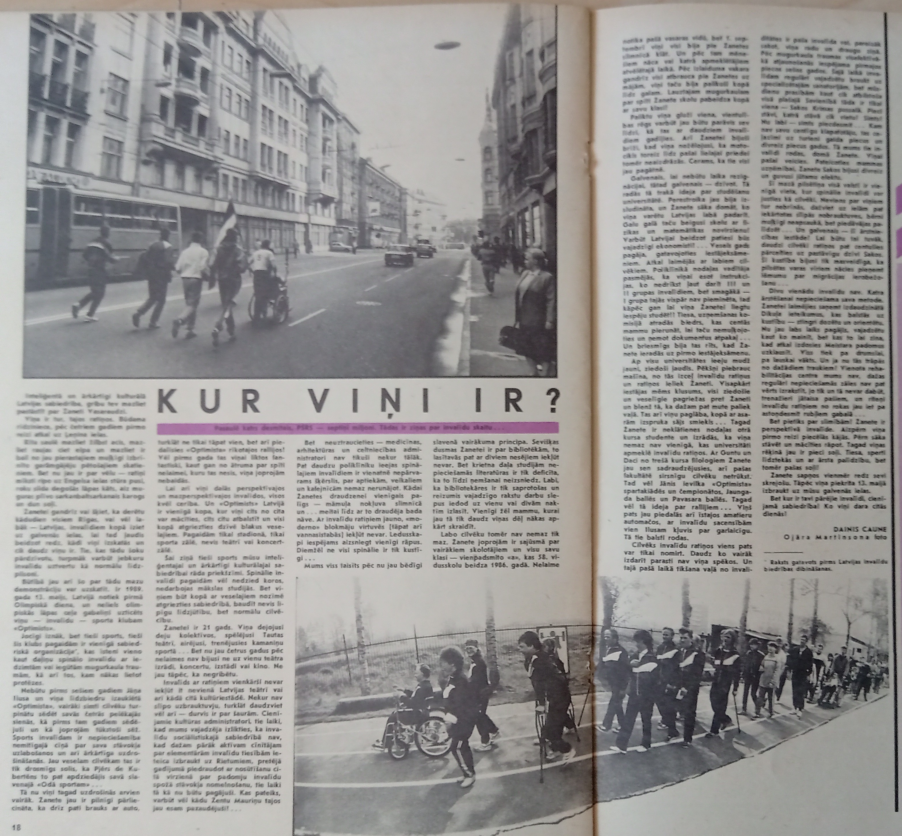 raksts žurnālā Liesma 1989. gads