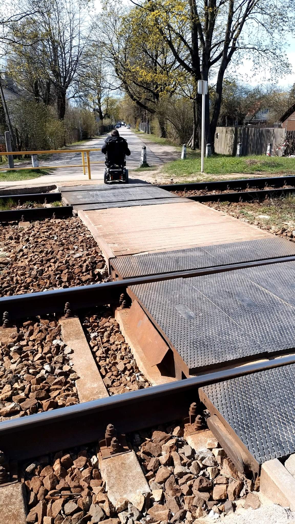 Dzelzceļa sliežu pāreja