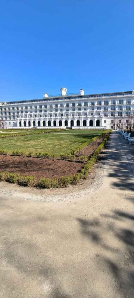 Fotogrāfija uz kuras attēlota Ķemeru sanatorija