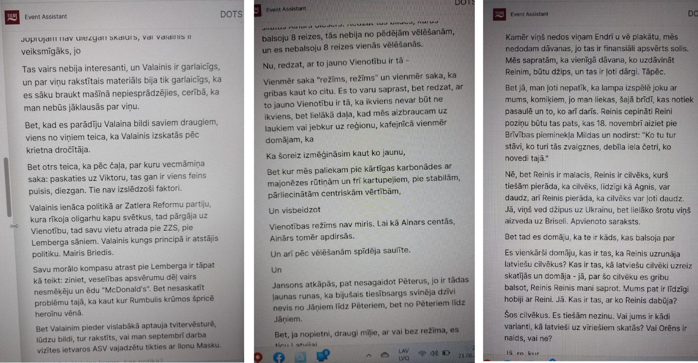 Tildes titri ar nenormatīvo leksiku